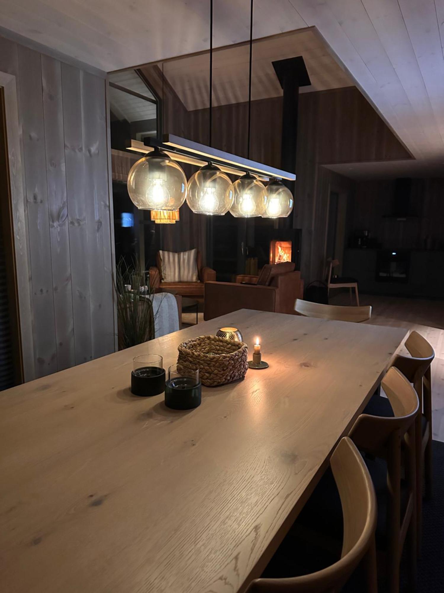 Modern Northern Lights Cabin Drangedal Exteriör bild